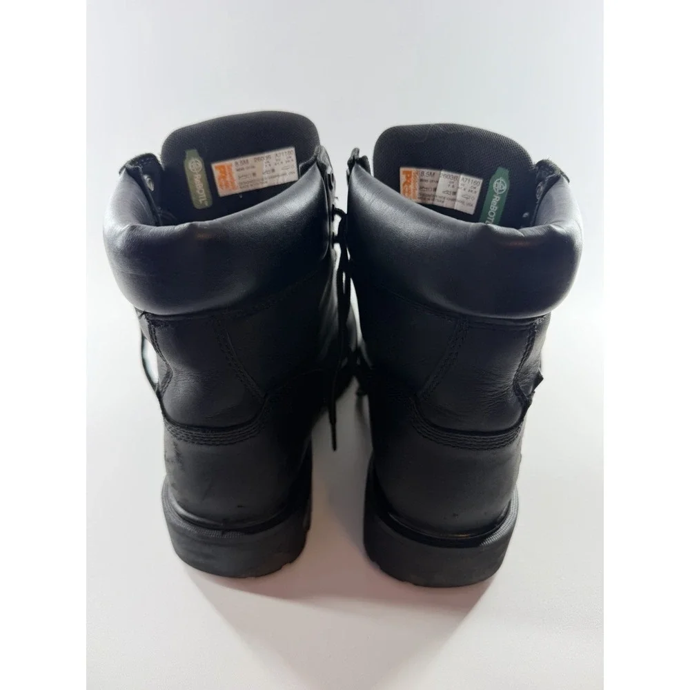 Timberland PRO Waterproof Work Boots Black Men's Size 8.5M EH ReBOTL